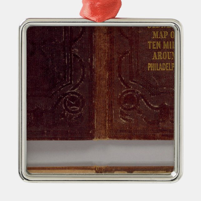 Around the City of Philadelphia Metal Tree Decoration (Front)