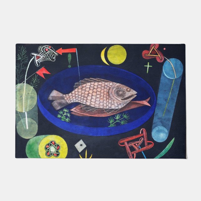Around the Fish, Paul Klee Doormat (Front)