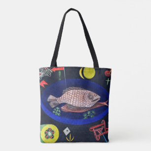 Around the Fish, Paul Klee Tote Bag