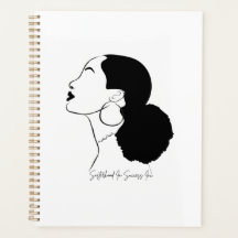 Around The Way Girl Spiral Photo Notebook