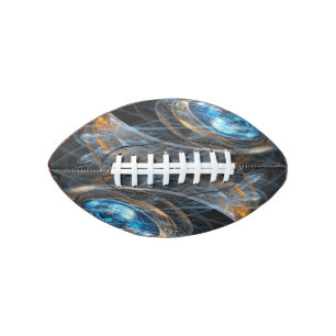 Around the World Abstract Art American Football