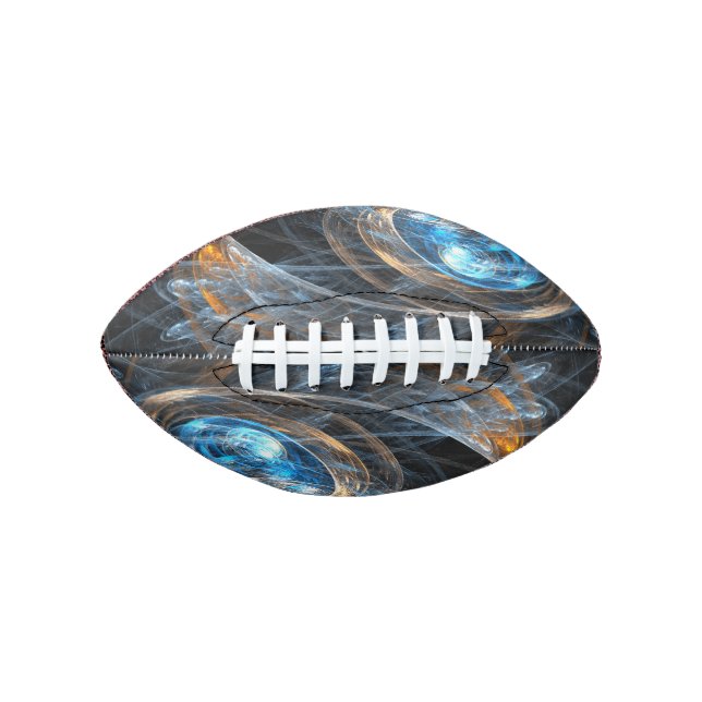 Around the World Abstract Art American Football (Front)
