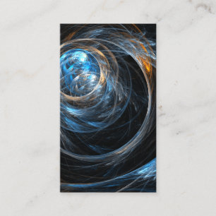 Around the World Abstract Art Business Card