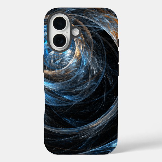 Around the World Abstract Art Case-Mate iPhone Case (Back)