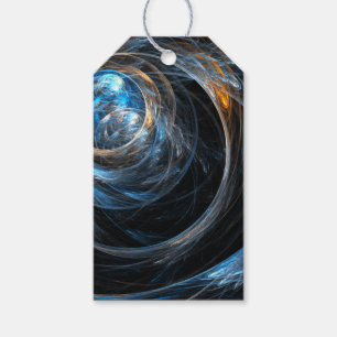 Around the World Abstract Art Gift Tags