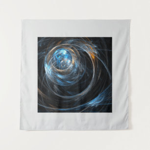 Around the World Abstract Art Tapestry