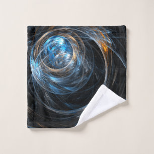 Around the World Abstract Art Wash Cloth
