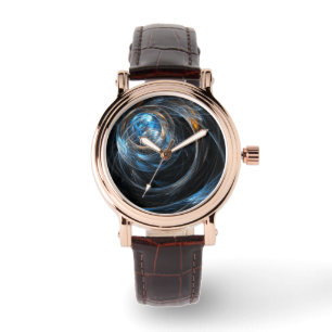 Around the World Abstract Art Watch