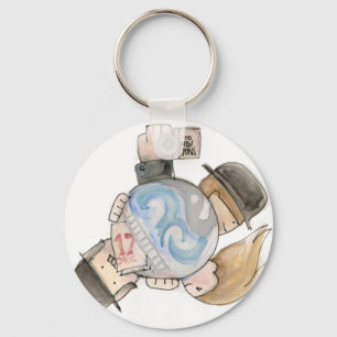 Around the World in 80 Days Key Ring