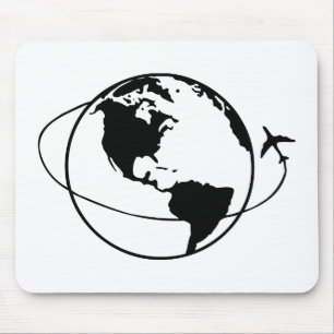 Around the World Mouse Mat