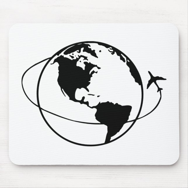 Around the World Mouse Mat (Front)