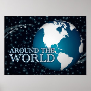 around the world starshine poster
