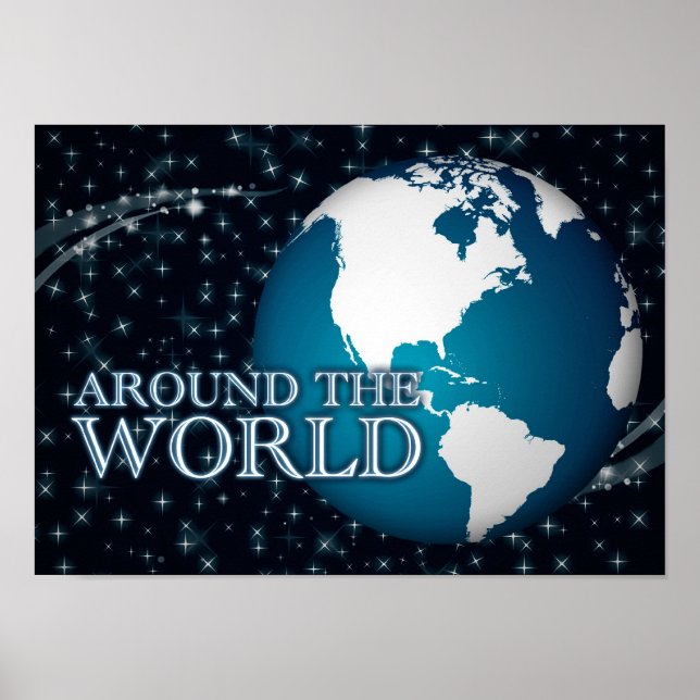 around the world starshine poster (Front)