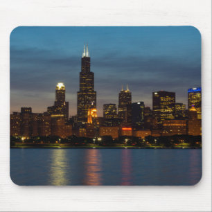 Around Willis At Night Mouse Mat