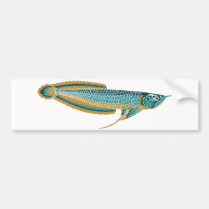 arowana bumper sticker