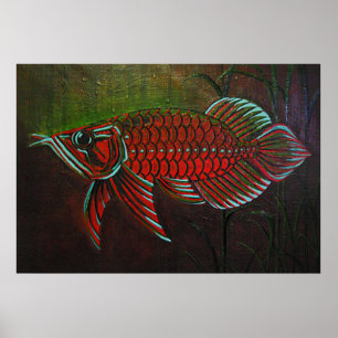 Arowana Poster