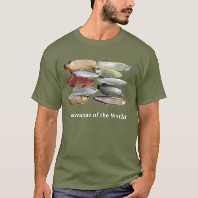 Arowanas of the world T-Shirt (Front)