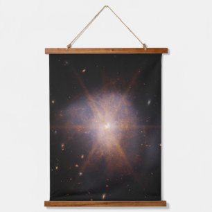 Arp 220 Lights Up The Night Sky Hanging Tapestry
