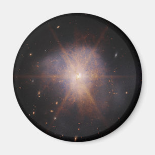 Arp 220 Lights Up The Night Sky Magnet