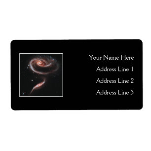 Arp 273 Galaxy Pair (Hubble Telescope)