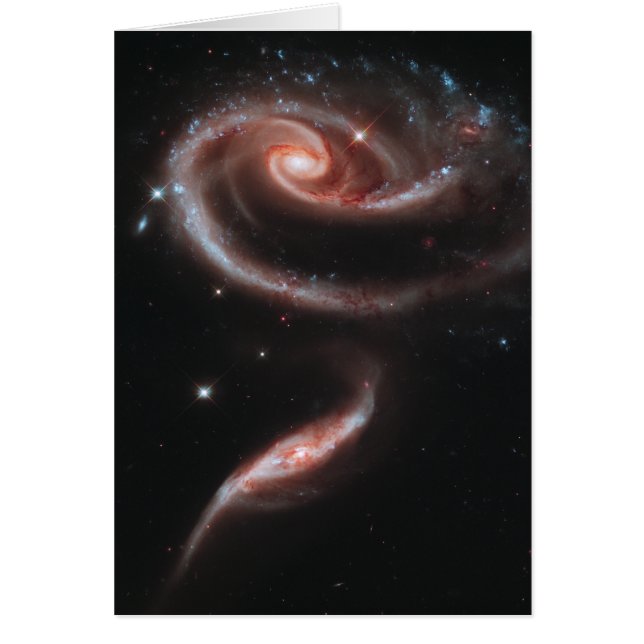 Arp 273 Interacting Galaxies (Hubble Telescope) (Front)
