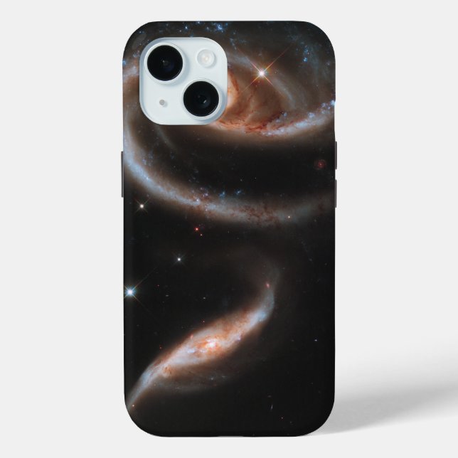 Arp 273 Interacting Galaxies In Andromeda. Case-Mate iPhone Case (Back)
