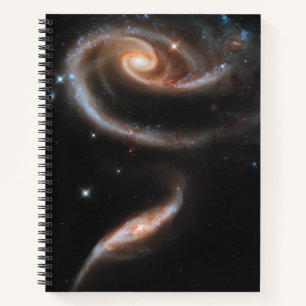 Arp 273 Interacting Galaxies In Andromeda. Notebook