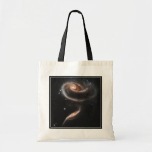 Arp 273 Interacting Galaxies In Andromeda. Tote Bag