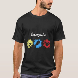 Arpa Cuatro Y Maraca Venezuelan Music T-Shirt