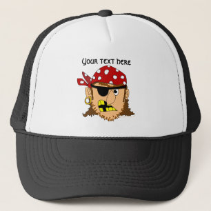 Arr Pirate Man Customisable Pirate Stuff Trucker Hat