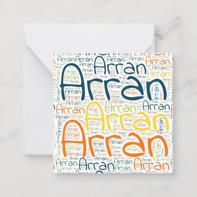 Arran Card (Front)