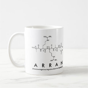 Arran peptide name mug