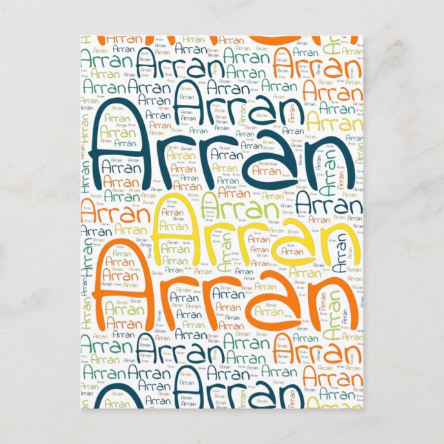 Arran Postcard (Front)