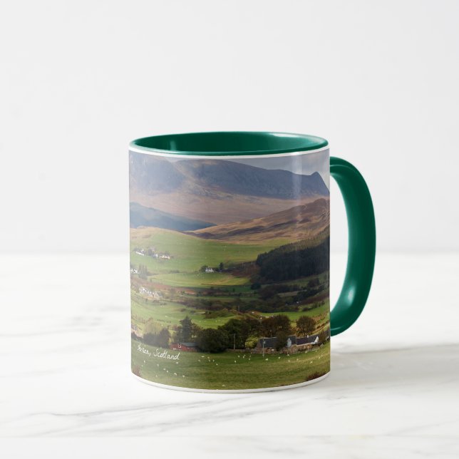 Arran, Scotland landscape photograph  Mug (Front Right)