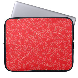 Arranged a traditional Japanese casual kimono patt Laptop Sleeve