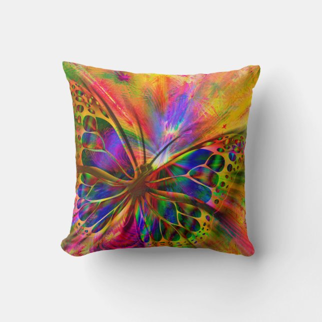 Arrangement butterfly aesthetics cushion (Front)