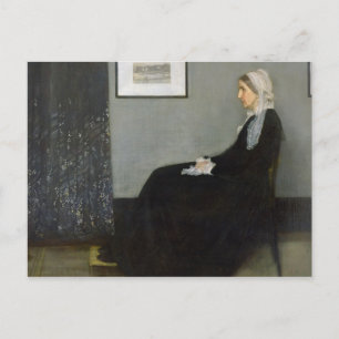 Arrangement in Grey and Black No.1 Postcard