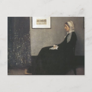 Arrangement in Grey and Black - Whistler's Mother Postcard