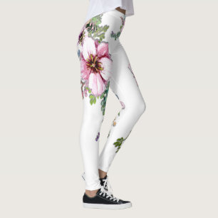 Arrangement of Flowers Leggings