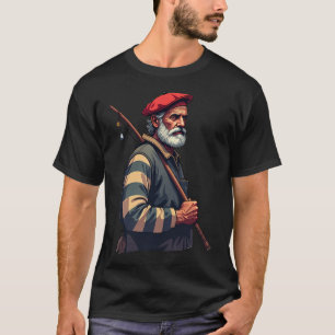 Arrantzale Basque Fisherman Vintage â€” Basque Cou T-Shirt