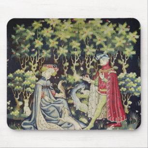 Arras Tapestry, Offering of the Heart Mouse Mat