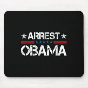 Arrest Obama 2025  Mouse Mat