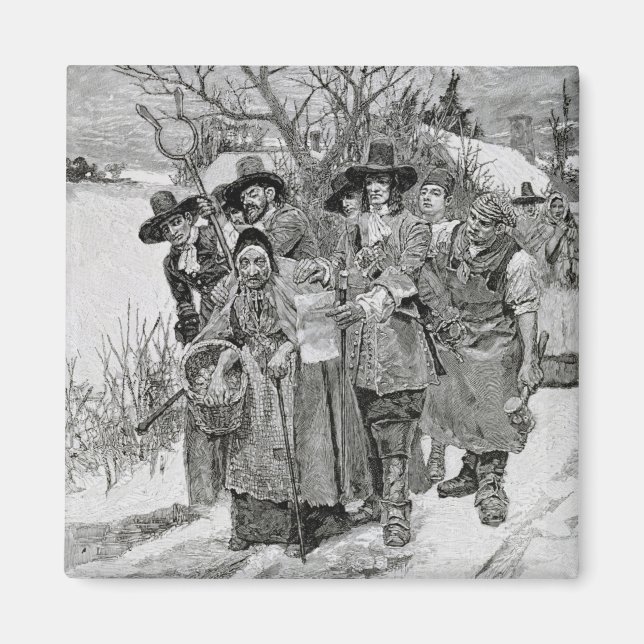 Arresting a Witch Magnet (Front)