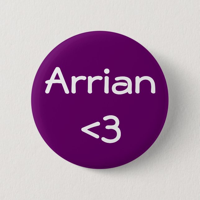 Arrian Roman historian love 6 Cm Round Badge (Front)