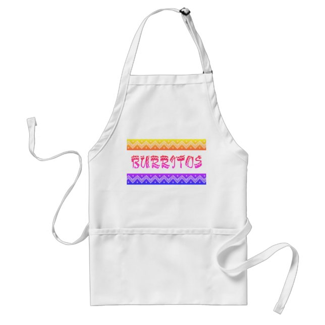 arriba burritos standard apron (Front)