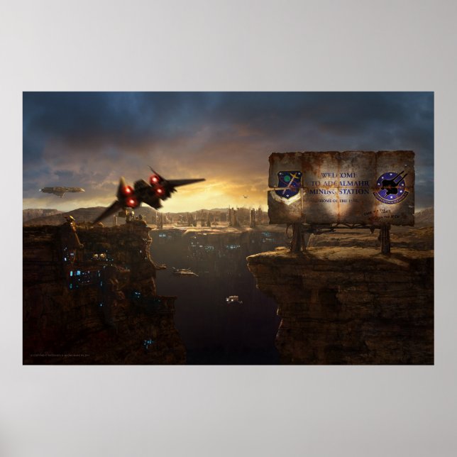 Arrival at Adcalmahr Poster (Front)