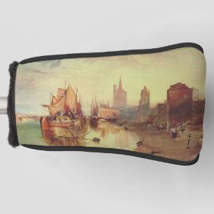 Arrival of a Packet Boat by Joseph Turner Golf Head Cover