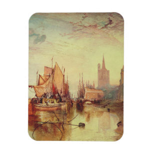 Arrival of a Packet Boat by Joseph Turner Magnet