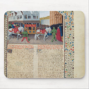 Arrival of Emperor Charles IV Mouse Mat