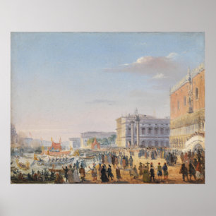 Arrival of Emperor Franz Joseph Poster